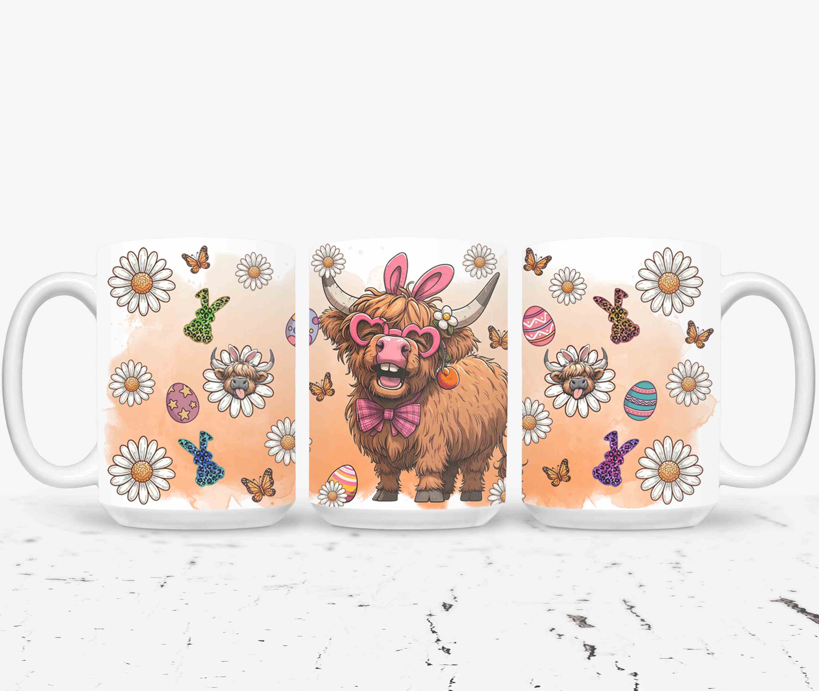 Highland Cow Easter-10385